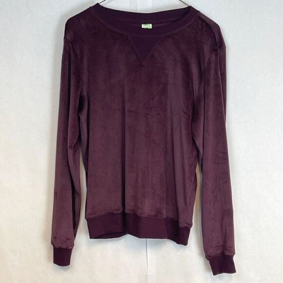 Honey Dew Lounge Set Women's Small Plum Purple Soft Velour Sweatsuit 2 Piece - Picture 1 of 16